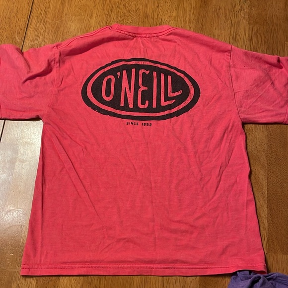 🌊Bundle of 2 soft Beach T-shirts O’Neill Venice Beach retro design youth small - Picture 5 of 9